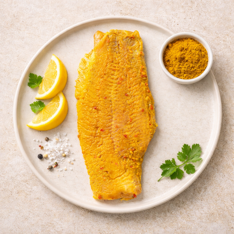 ALPENWELSFILET mariniert - CURRY 220 - 270 gr.