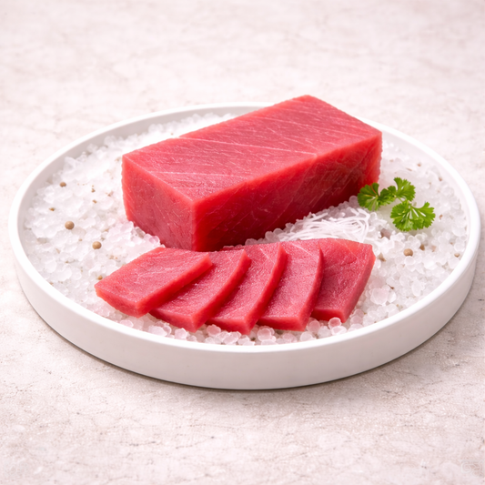 Thunfisch Saku 0,3-0,35kg - der wohl nachhaltigste Thunfisch "Sushiqualität"