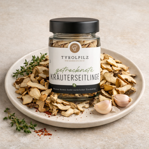 Getrocknete Kräuterseitlinge 30g