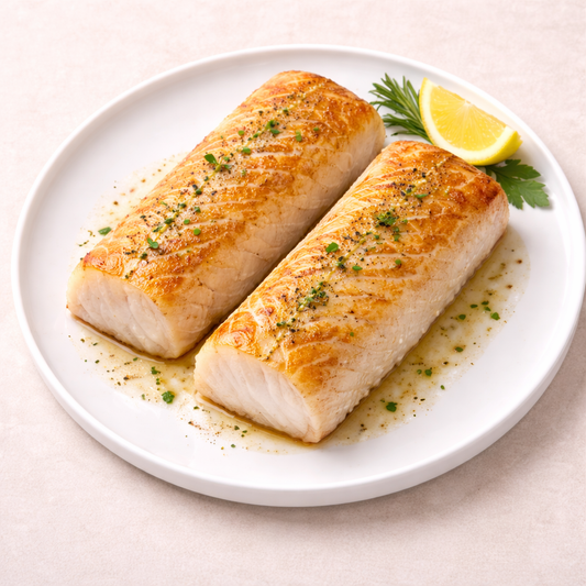 2 große Kabeljau Loin/Steak 720-760g - nachhaltiger Fang