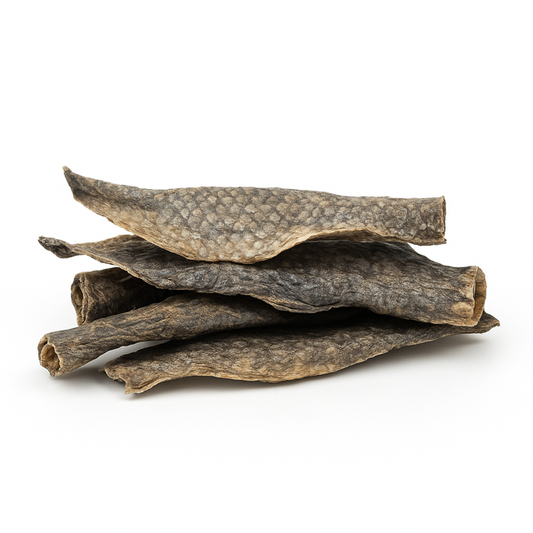 Hundesnack getrocknete Welshaut 110gr Packung ca. 10-15 ganze Haut Sticks