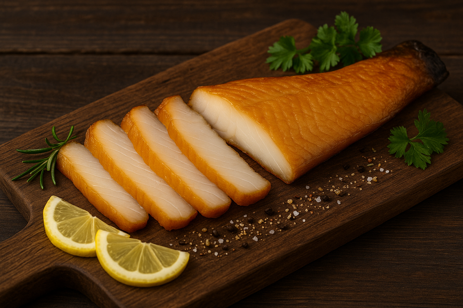 Geräuchertes Alpenwelsfilet 250 - 280g