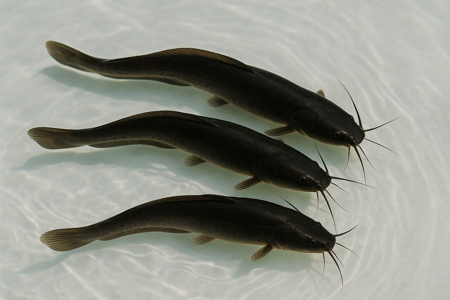Wels Setzlinge / Besatzfische ab 50 Stück ca. 10gr / Setzling Preise inkl. Lebentiertransportkosten