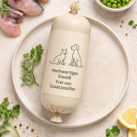 Alpenwels-Pastete – Der feine Fischgenuss für Hund & Katze 0,4 kg / Portion