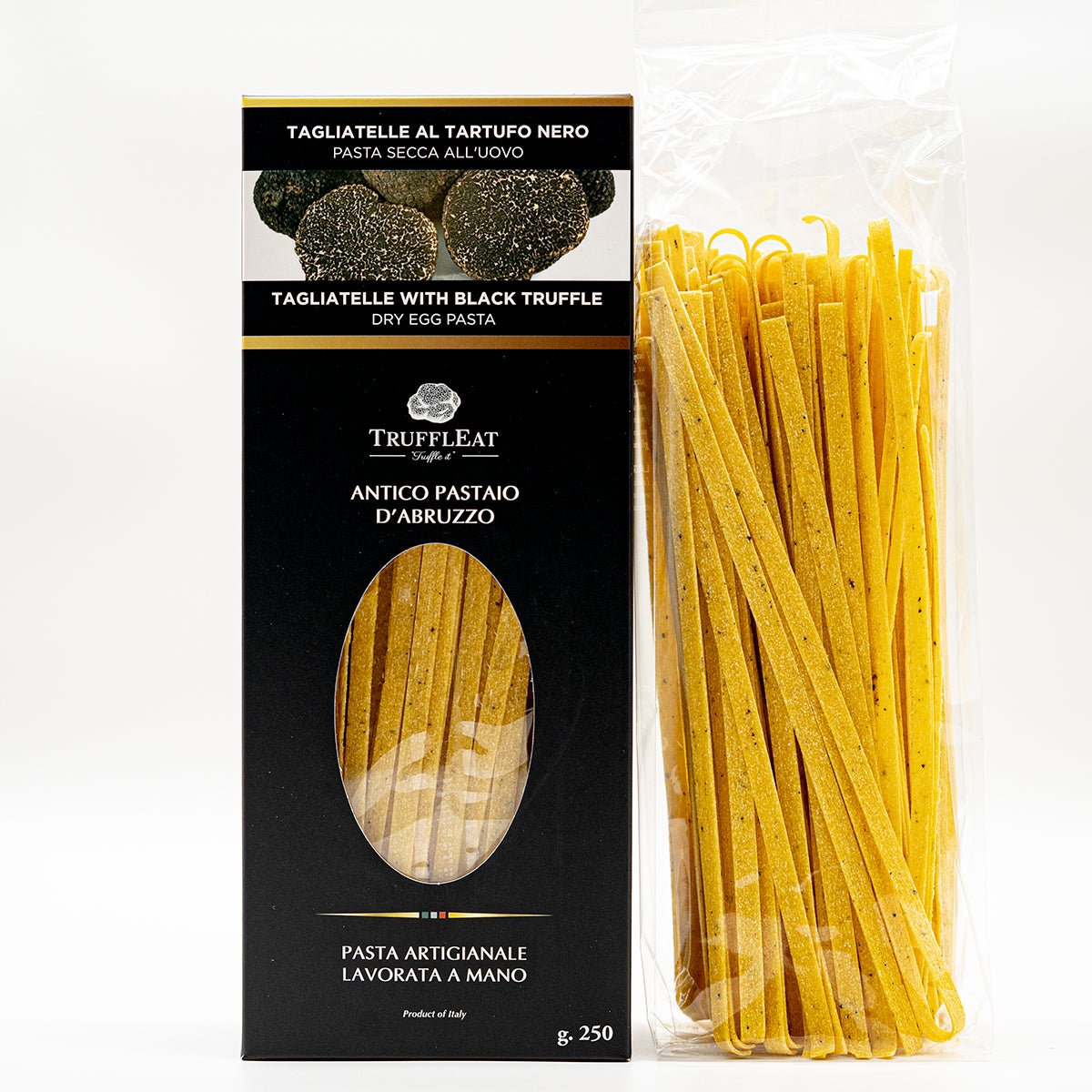 Eier-Tagliatelle mit schwarzem Trüffel 250 g