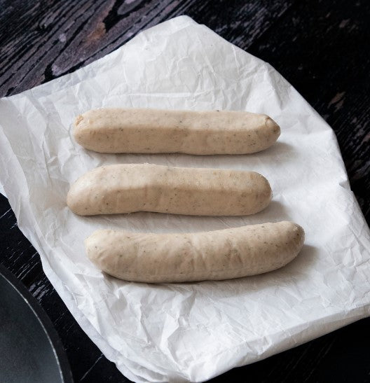 ALPENWELS Bratwürste klein 8-10 Stk. 400gr - Fischgenuss neu gedacht - der gesunde Fleisch Ersatz!