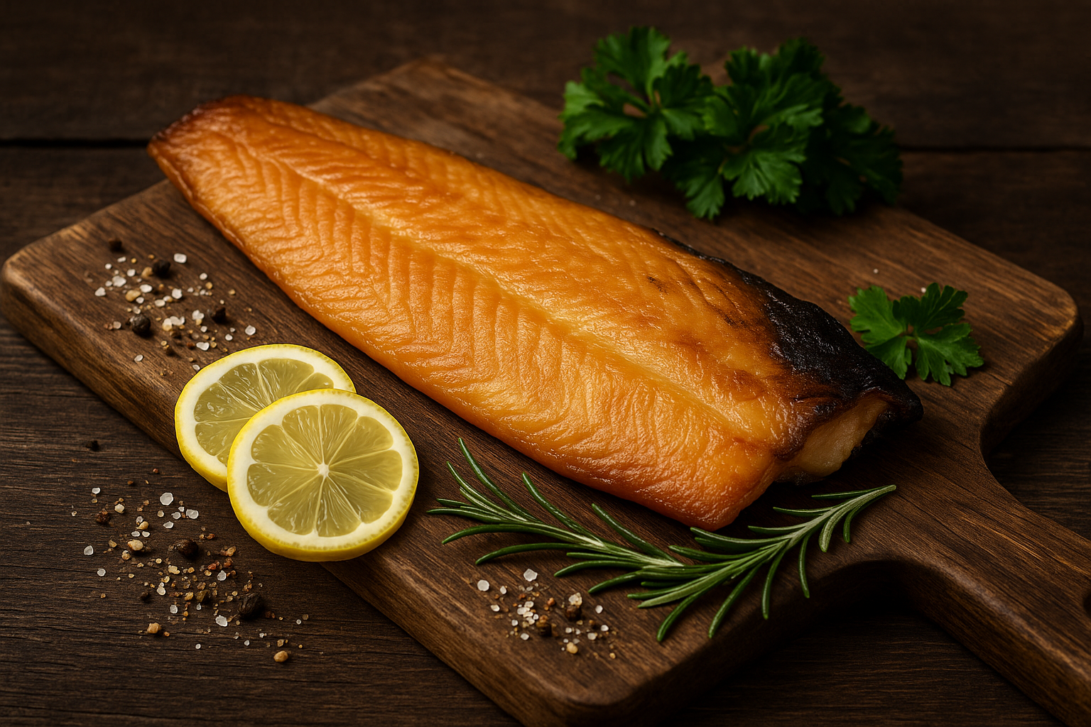 Geräuchertes Alpenwelsfilet 250 - 280g