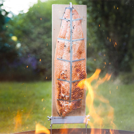 Flammlachsbrett inkl. ECOLACHSFILET 0,8-0,9kg