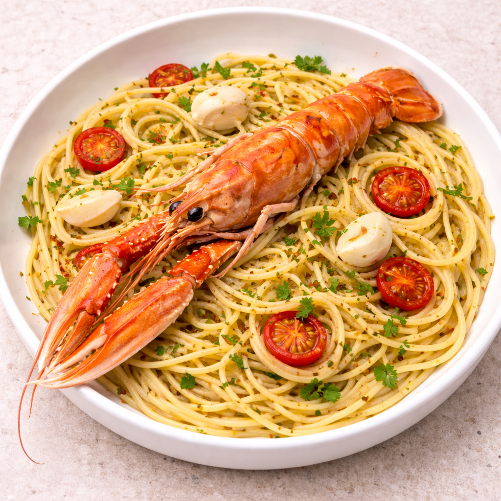 XXL Scampi / Kaisergranat ganz 1 kg (4-8 Stk. / kg)