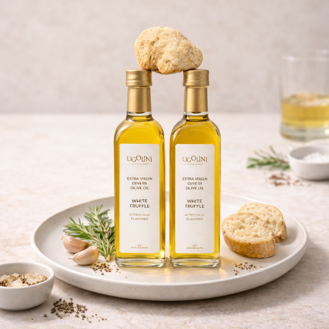 Natives Olivenöl extra, aromatisiert mit weißem Trüffel 250ml