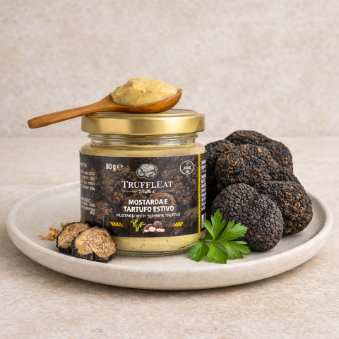 Senf mit schwarzem Sommertrüffel 80 g