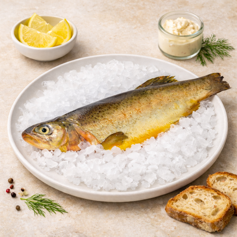 Tiroler RÄUCHERFORELLE ganz 260 - 290gr