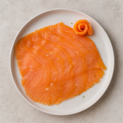 ECOLACHS GERÄUCHERT - geschnitten 200g  - "der wohl nachhaltigste Lachs "