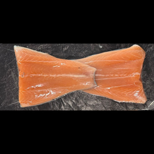 ECOLACHS FILET klein - der wohl nachhaltigste Lachs "Sushiqualität" 300-330gr/Pkg