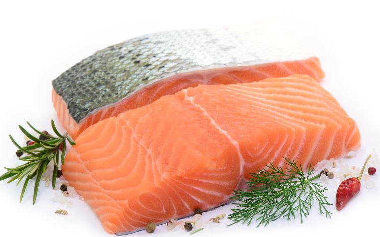 ECOLACHS - STEAKs  - der wohl nachhaltigste Lachs "Sushiqualität" 420 - 450g (auf 3 Stück geteilt)