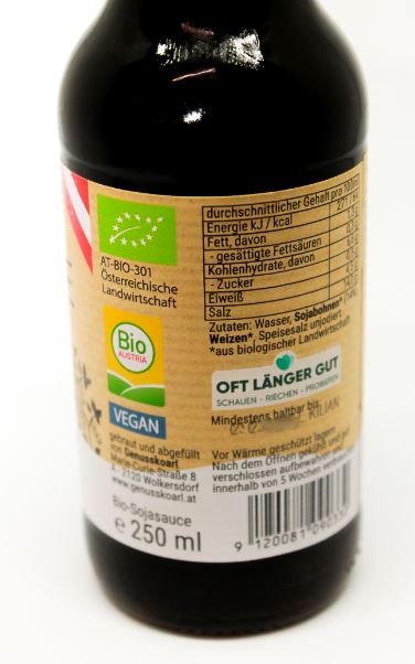 BIO - SOJASAUCE 250 ml